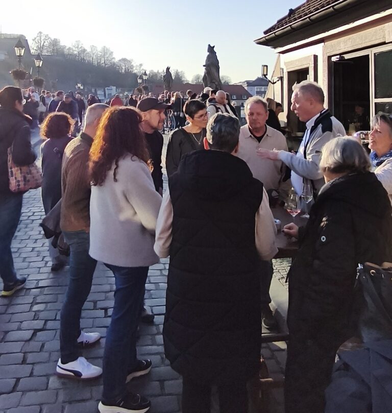 Short Stroll Through Würzburg with Franconian Wine Savor on the Alte Mainbrücke